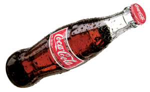 Coca cola bottle PNG image-8915